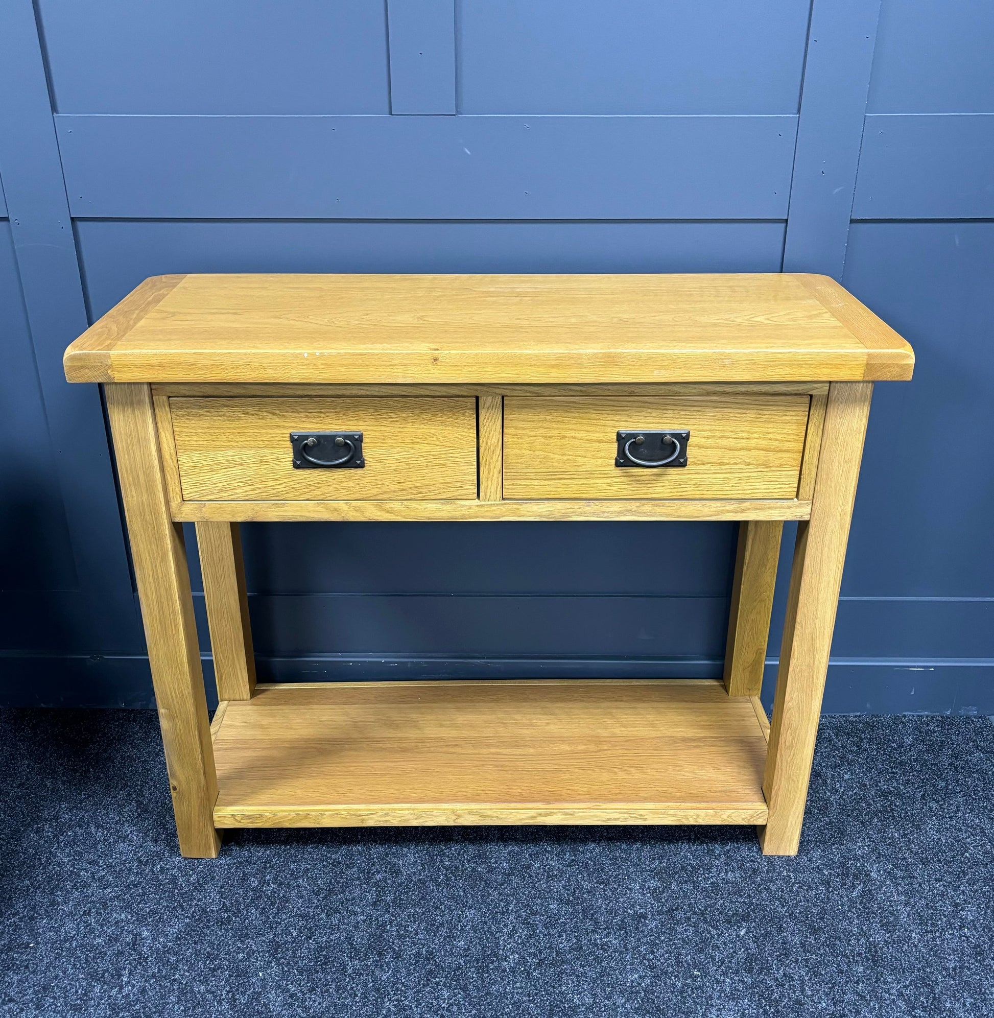 Oak Console Table For The Home Interiors