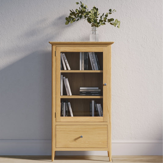 Saxby Glazed Bookcase