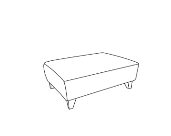 Paris Collection Designer Footstool