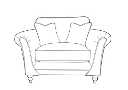 Danbury Love Chair