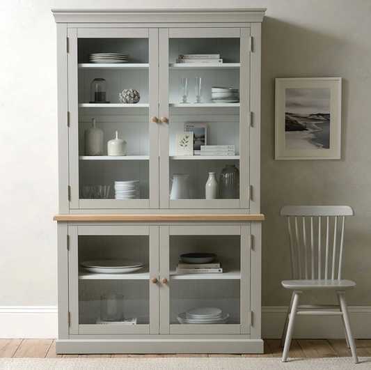 Grey Large Glazed Dresser