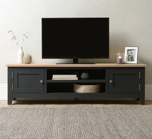 Charcoal Extra Large TV Stand - up to 75"