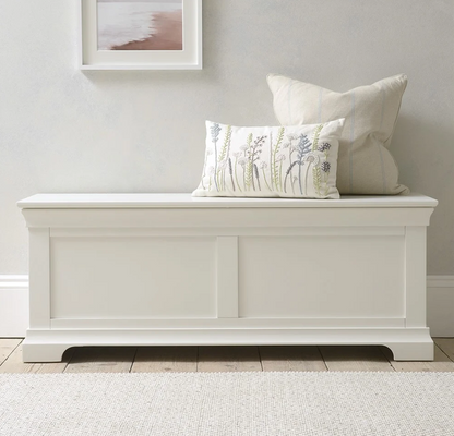 White Blanket Box
