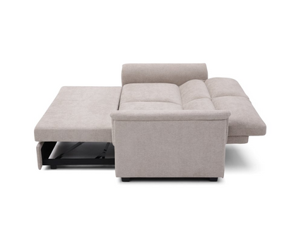 Taupe Chenille Sofa Bed