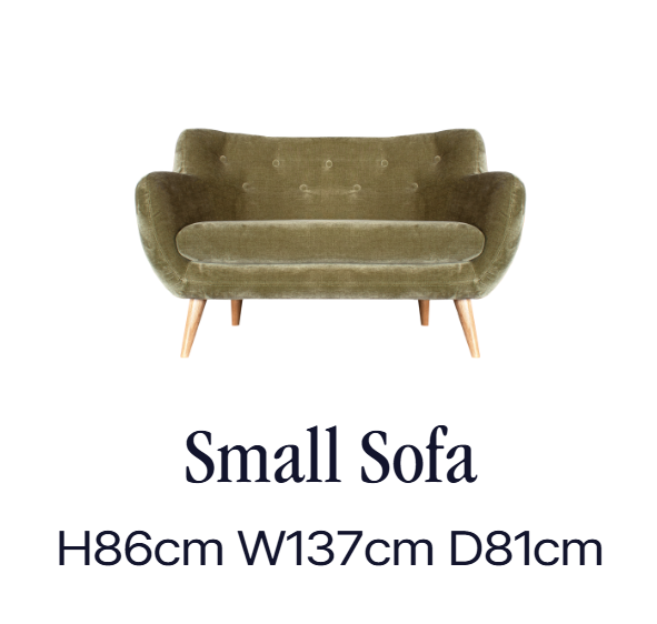 Samantha Small Sofa