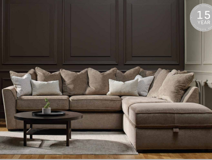Casper 2 on 1 Storage Chaise Corner