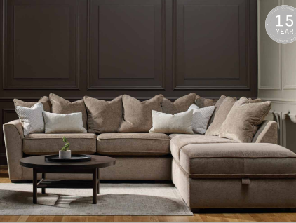 Caspian 2 on 1 Storage Chaise Corner