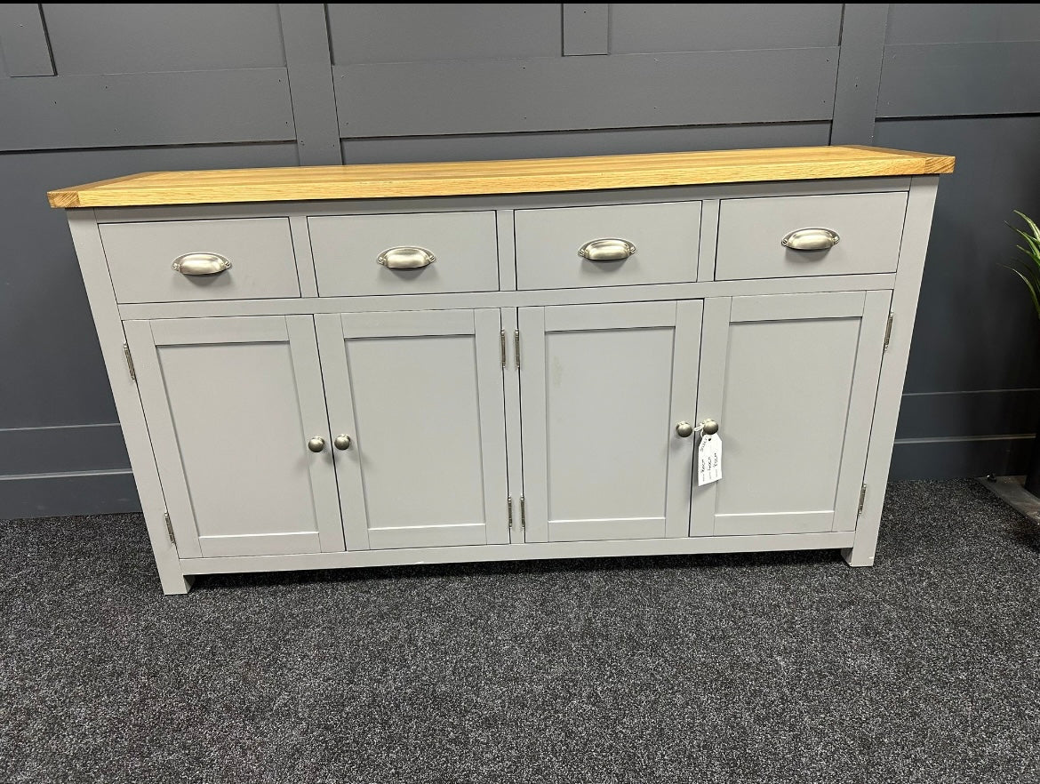 Storm Grey Large Sideboard For The Home Interiors