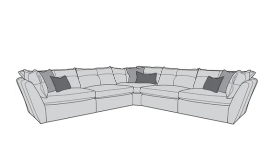 Sully 3 on 3 Corner Sofa (XL)