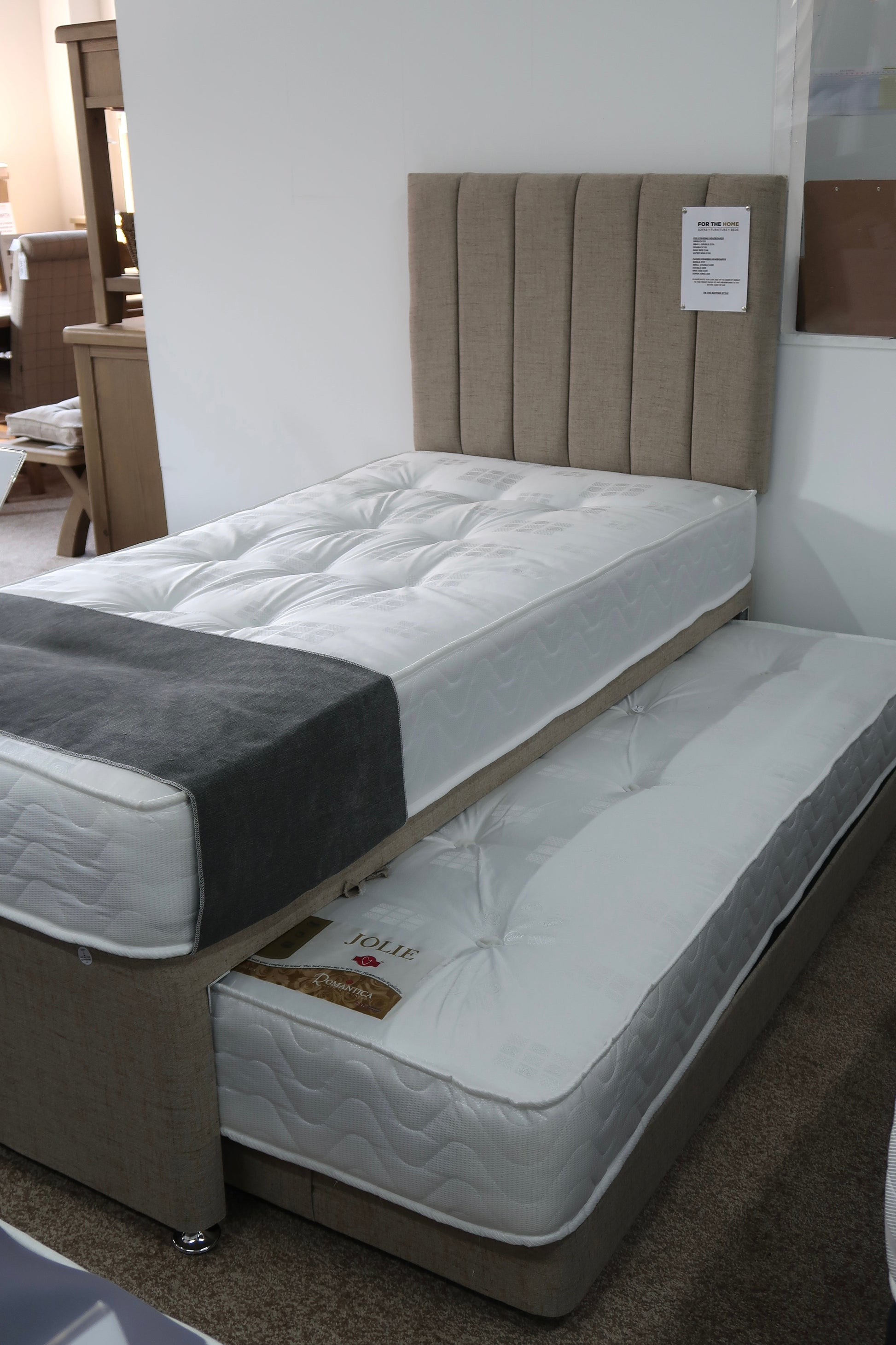 Trundle Guest Bed (2 Matts Included) For The Home Interiors