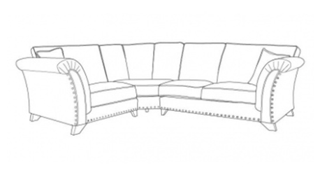 Vesper 2 on 1 Corner Sofa For The Home Interiors