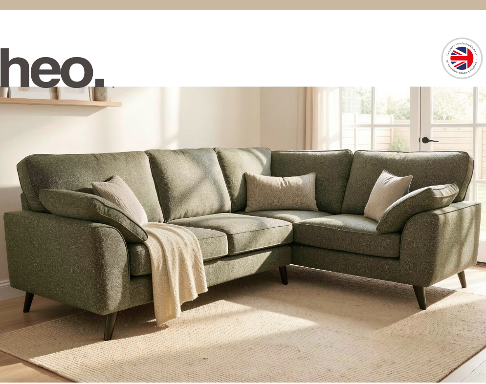 Theodore 2 on 1 Corner Sofa
