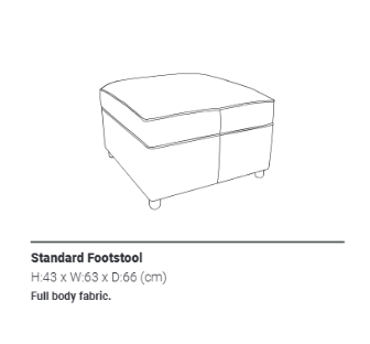 Soho Standard Footstool