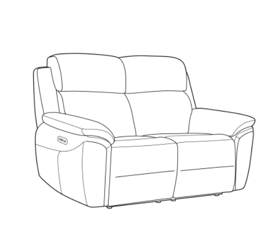 Taurus 2 Seater Recliner