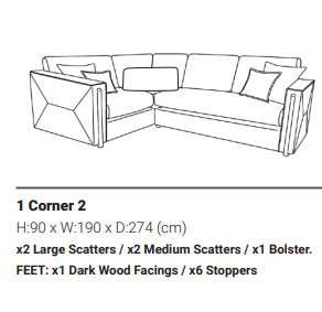 Soho 2 on 1 Corner Sofa