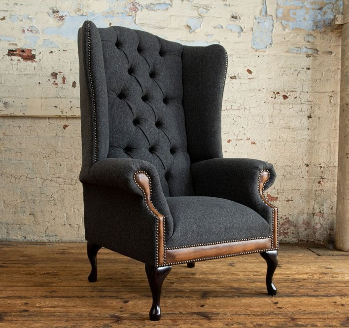 Conrad Chesterfield Wing Chair