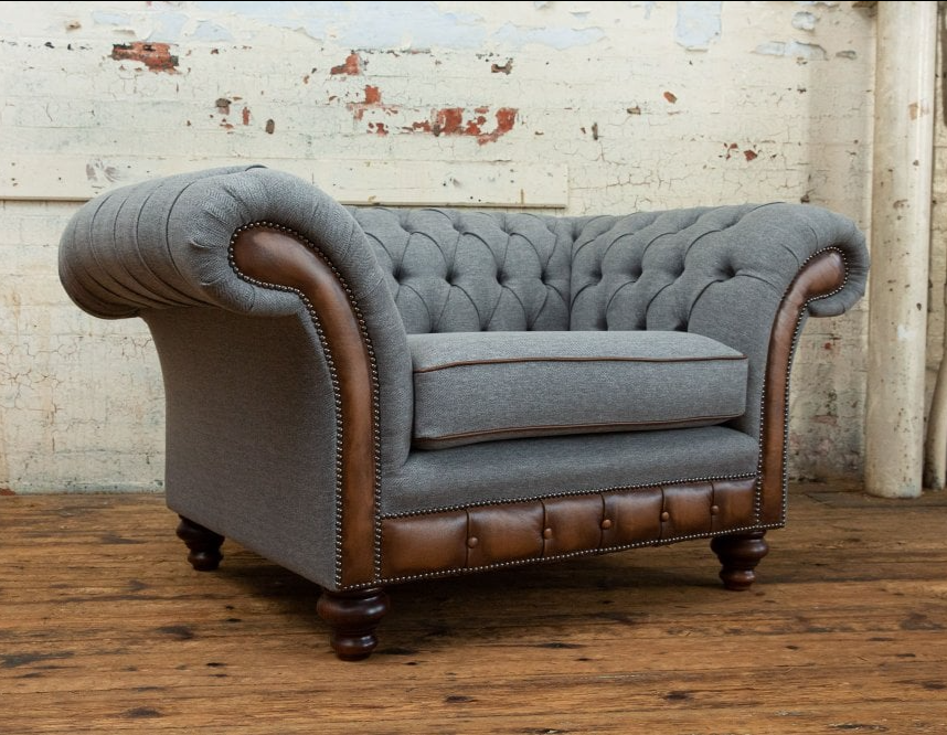 Conrad Chesterfield Arm/Love Chair