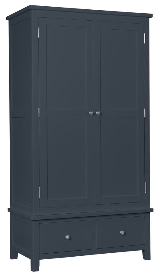 Henley 2 Door Wardrobe With Drawer