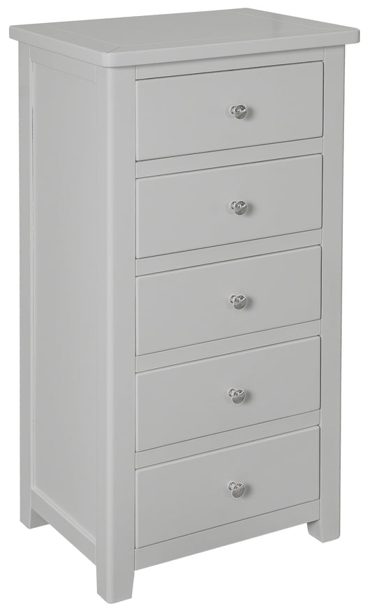 Henley Wellington Chest - 5 Drawer Narrow Chest