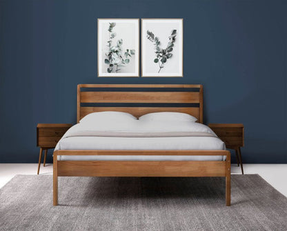 Skandi Mid Century Bed