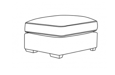 Large Footstool - Chicago Collection